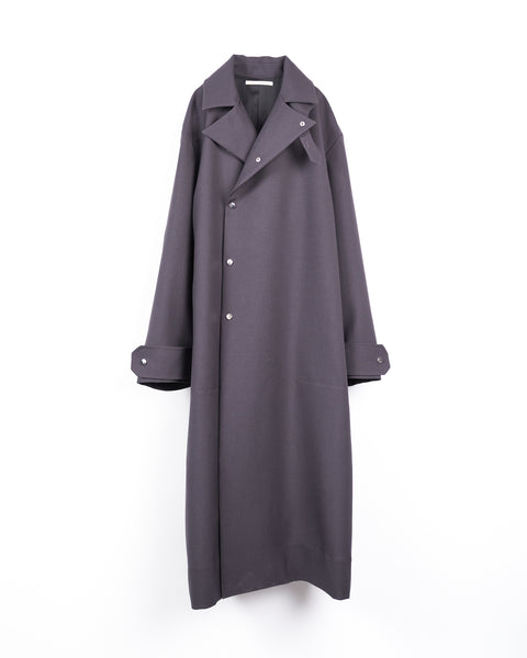 IRONVILLE - OVERSIZED WOOL TRENCH COAT