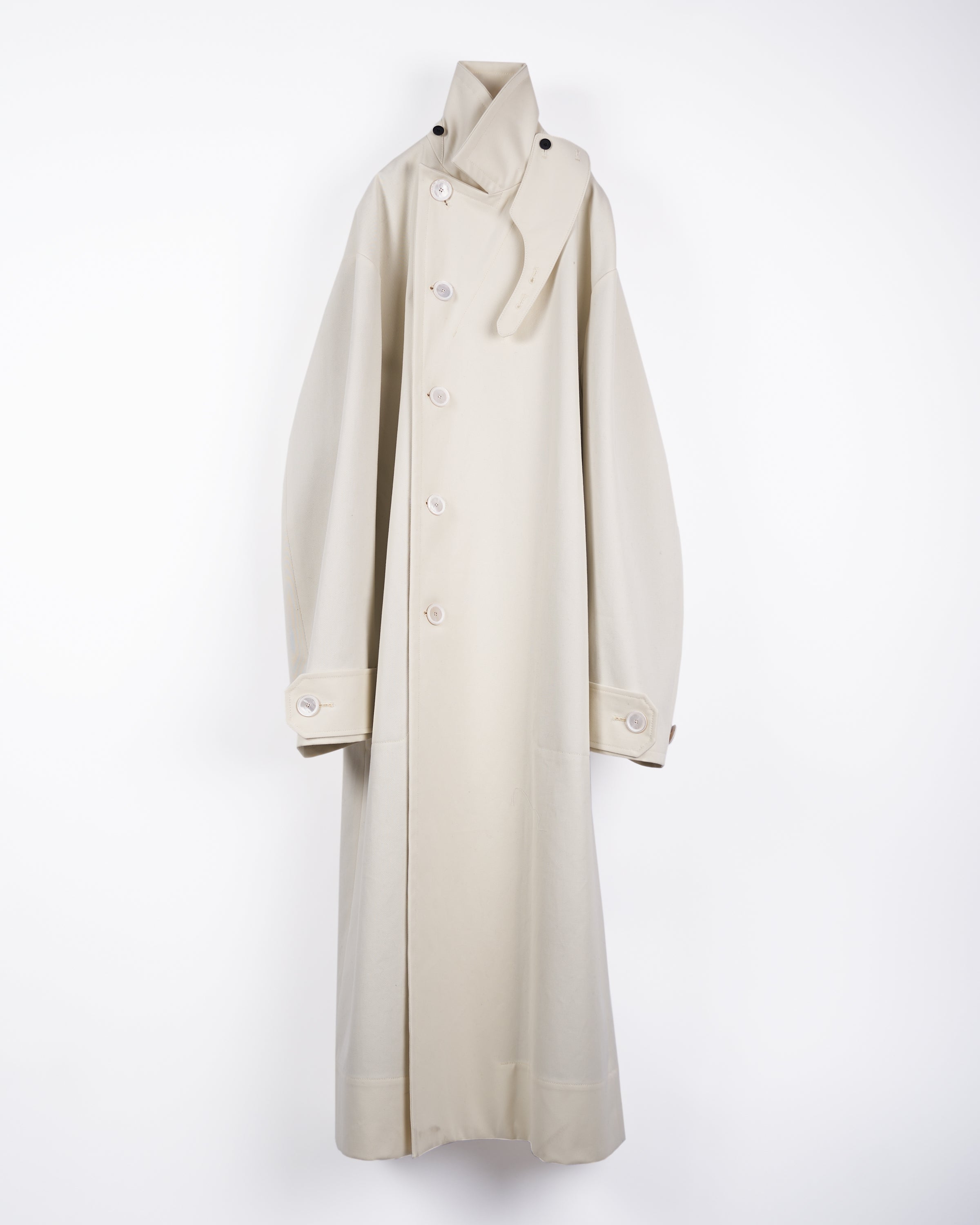 IRONVILLE - OVERSIZED COTTON TRENCH COAT