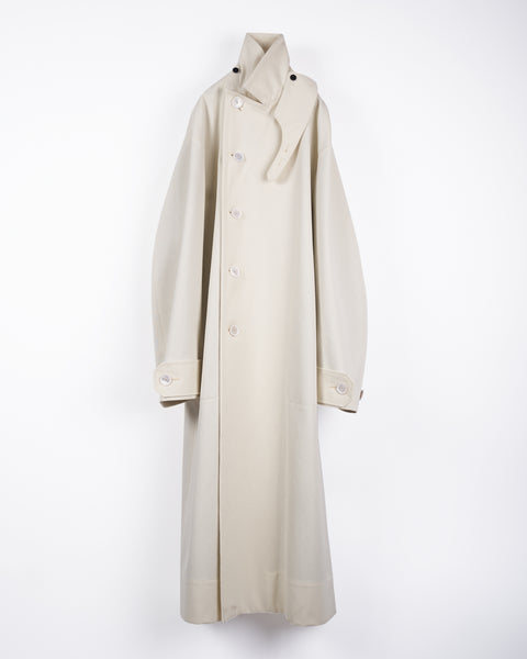 IRONVILLE - OVERSIZED COTTON TRENCH COAT