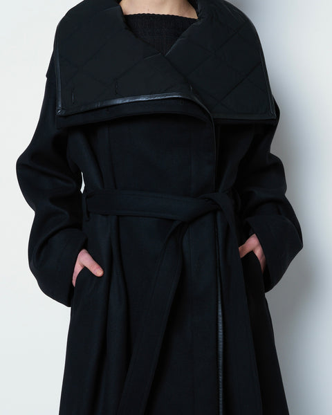 【PRE ORDER】ORELIA - DOUBLE LAYERED VIRGIN WOOL COAT