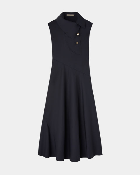 OTHILIA - WOOL DRESS WITH BUTTONS