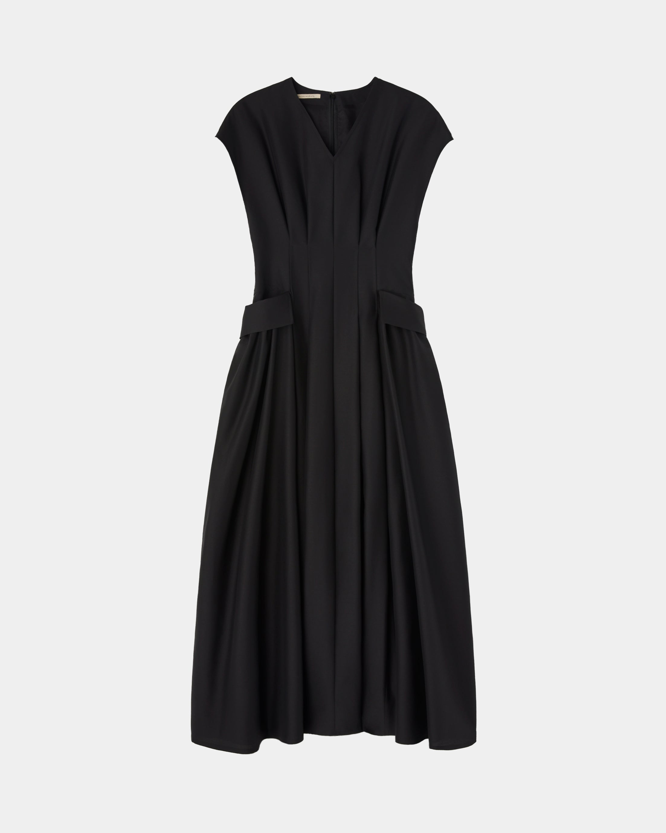 【COMING SOON】OASIS - POCKET DETAIL WOOL SILK DRESS