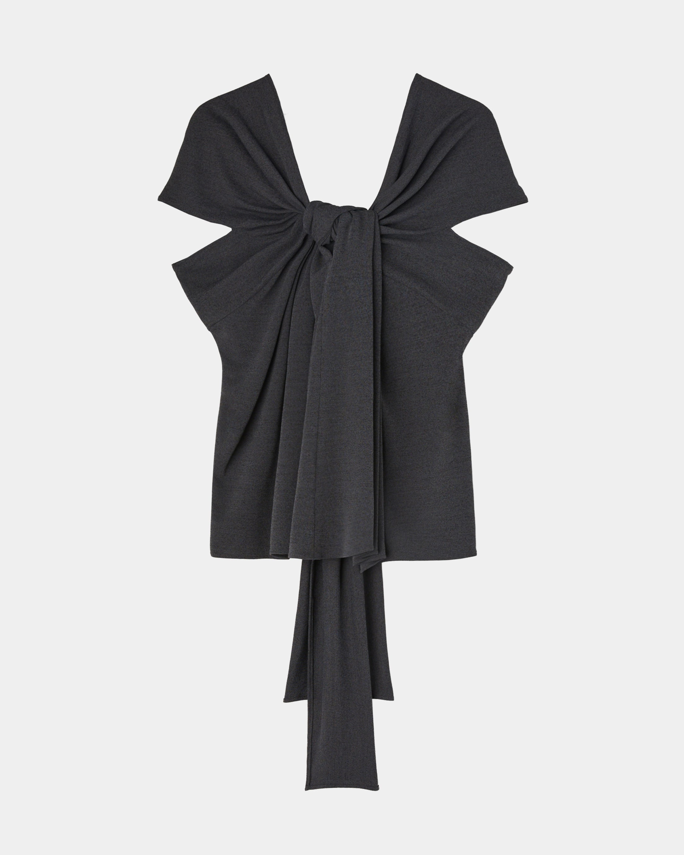 【COMING SOON】ONYX - DRAPED RAYON TOP