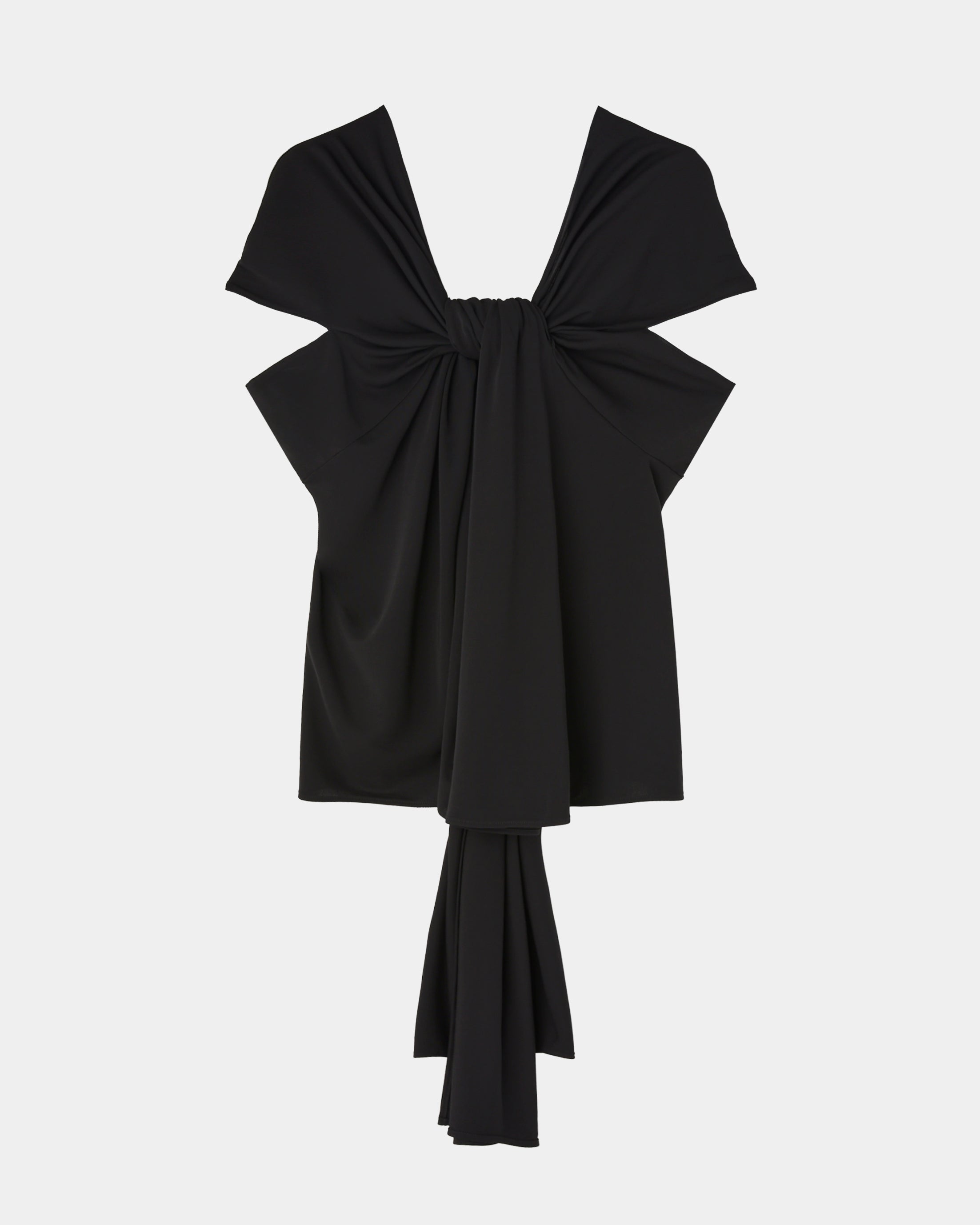 【COMING SOON】ONYX - DRAPED RAYON TOP