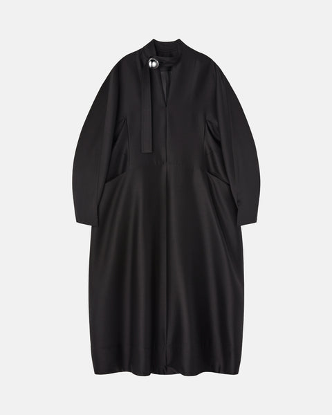 ELIANA - ROUND SHAPED SILK WOOL VOLUME DRESS