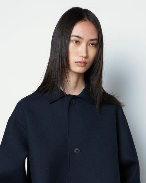 【PRE ORDER】ESMERALDA - DOUBLE FACE WOOL SHIRT JACKET