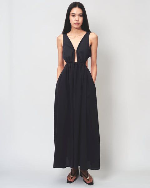 HAZEL - OPEN BACK GATHERED DRESS