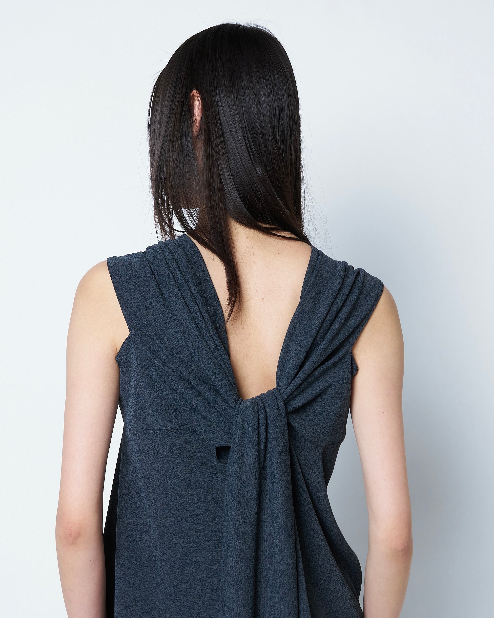 【COMING SOON】ONYX - DRAPED RAYON TOP