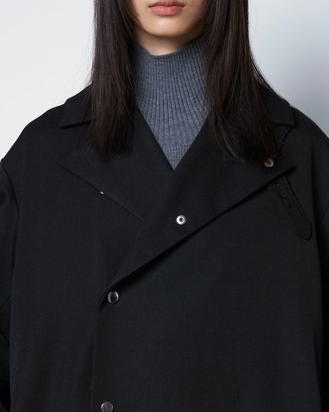 ONDREA - STAND COLLAR WOOL JACKET
