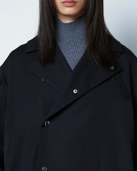 【PRE ORDER】ONDREA - STAND COLLAR WOOL JACKET