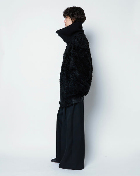 【PRE ORDER】ODELIA - WOOL MOHAIR COLLAR JACKET