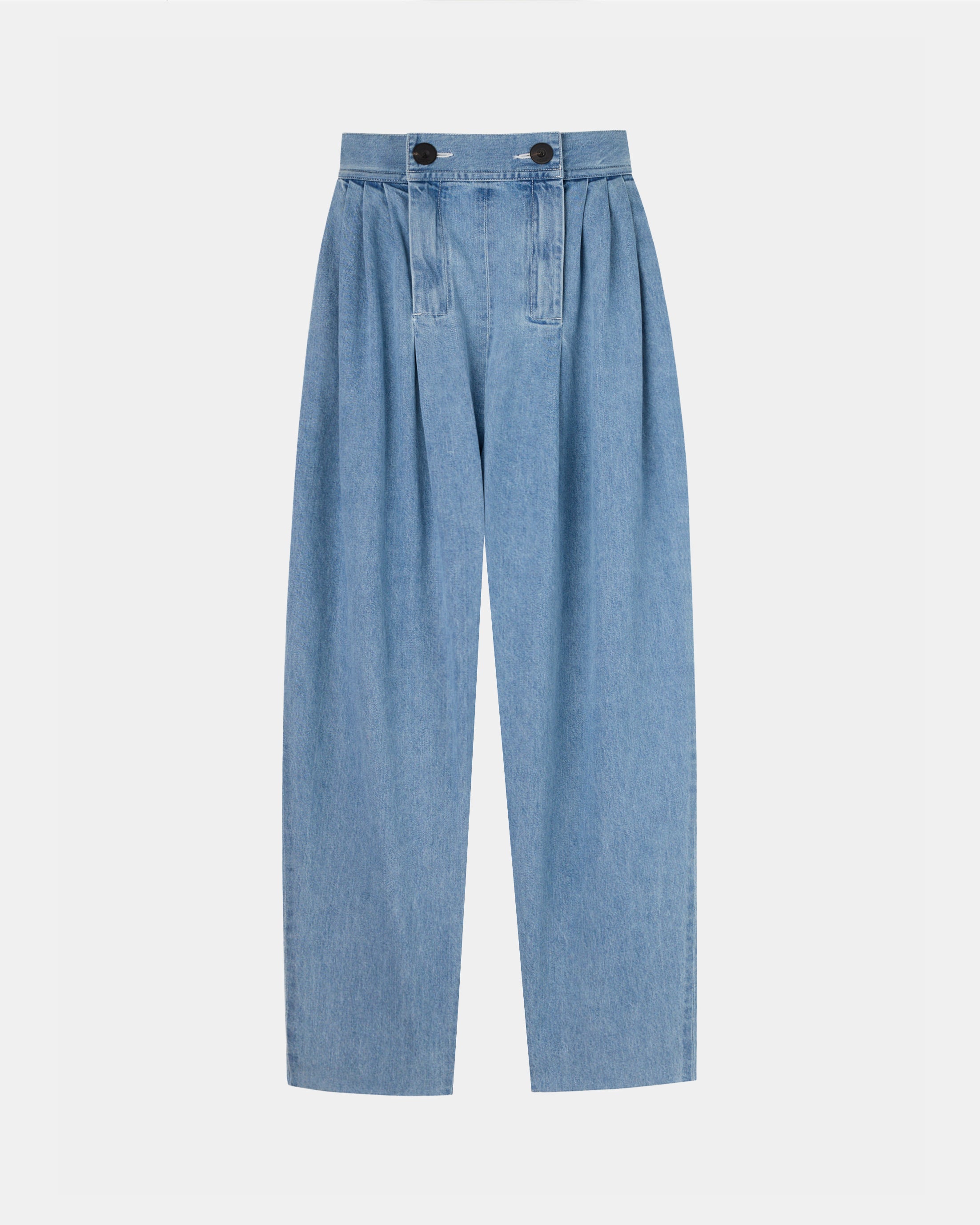 【PRE ORDER】NIRVANA - DENIM TUCK PANTS