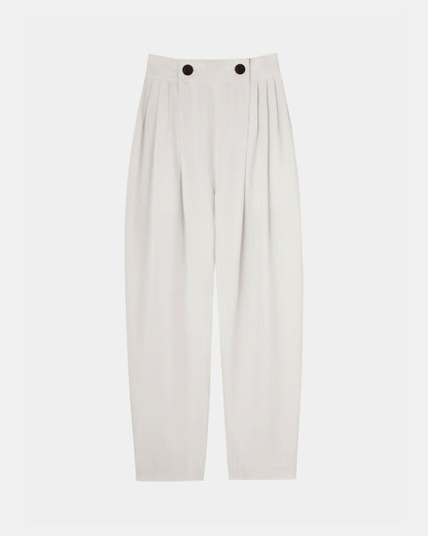【PRE ORDER】NIRVANA - VISCOSE TUCK PANTS