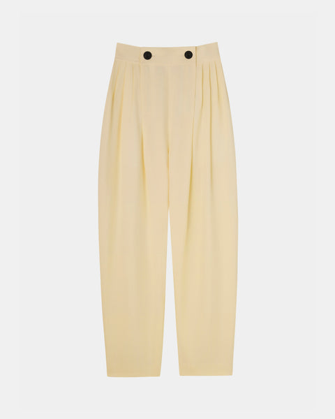 【PRE ORDER】NIRVANA - VISCOSE TUCK PANTS