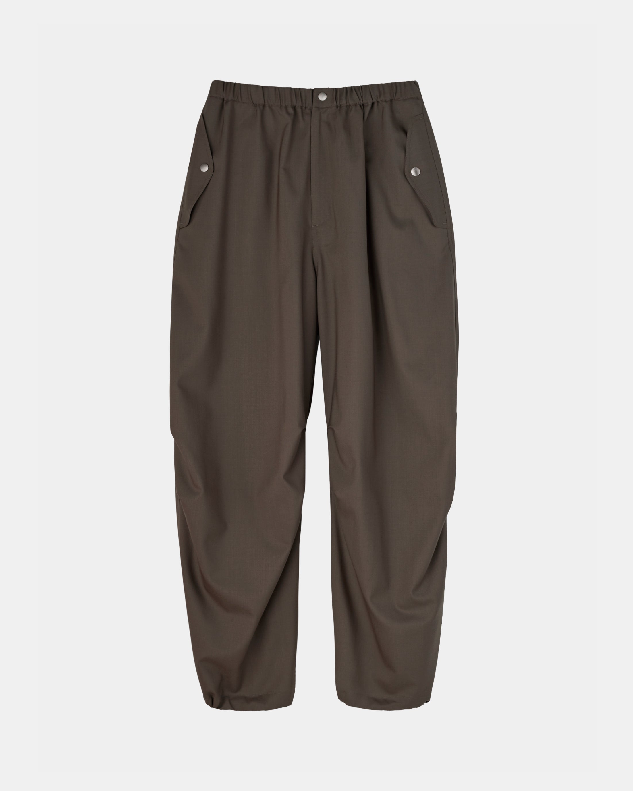 【PRE ORDER】MONICA - SUMMER WOOL TUCK WIDE PANTS