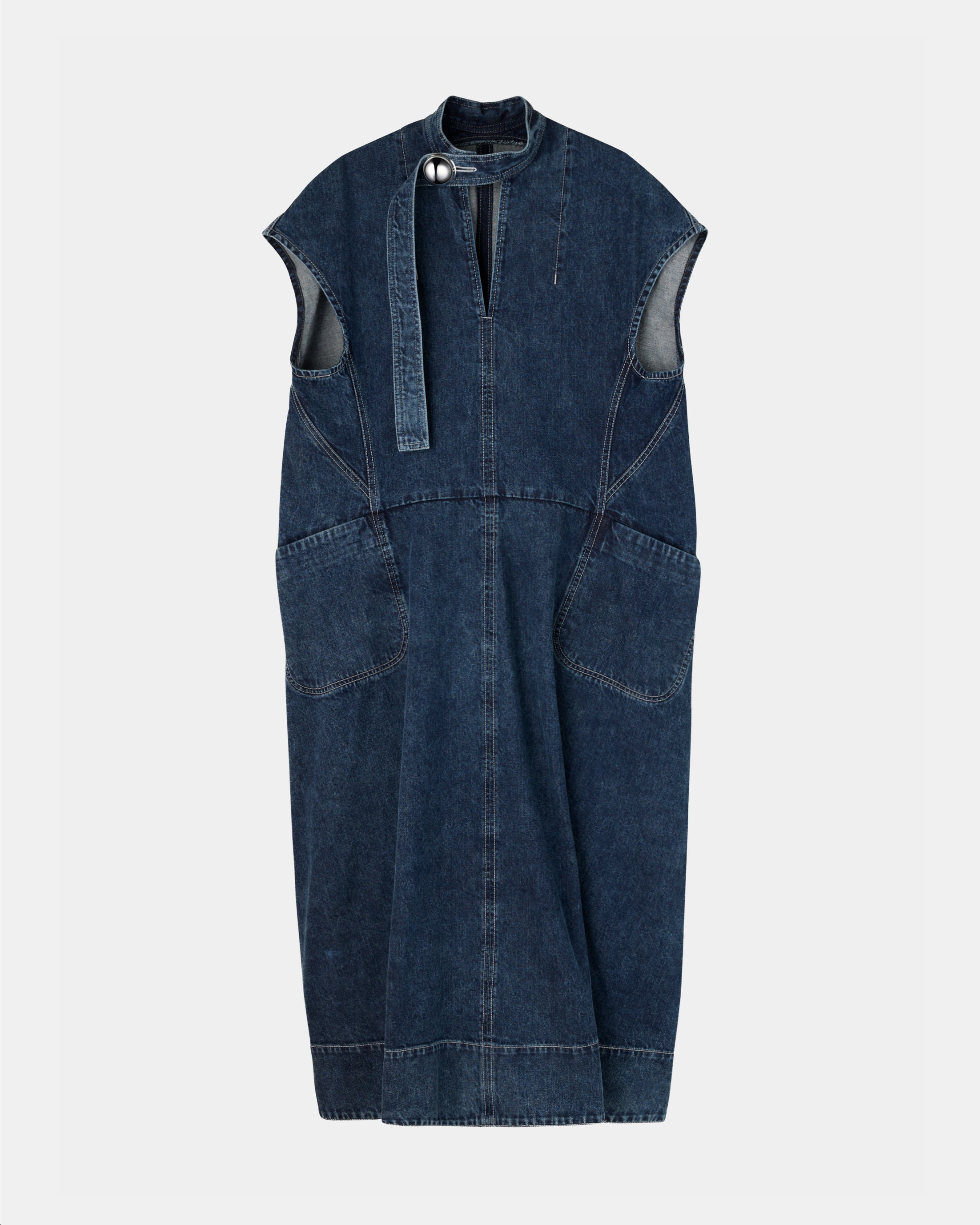 【PRE ORDER】LAURA - ROUND SHAPE SLEEVELESS DRESS