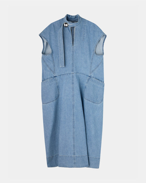 【PRE ORDER】LAURA - ROUND SHAPE SLEEVELESS DRESS