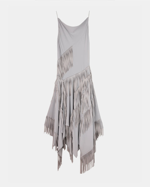 【PRE ORDER】NOCTIS - ASYMMETRY FRINGE STRAP DRESS