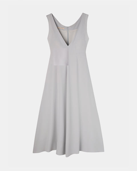 【PRE ORDER】NICOLE - V-NECK FLARED DRESS
