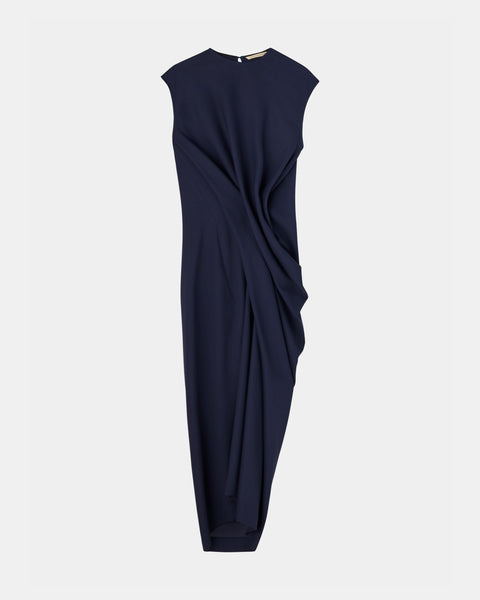 LULEA - SUMMER WOOL DRAPED DRESS (SOLD OUT)