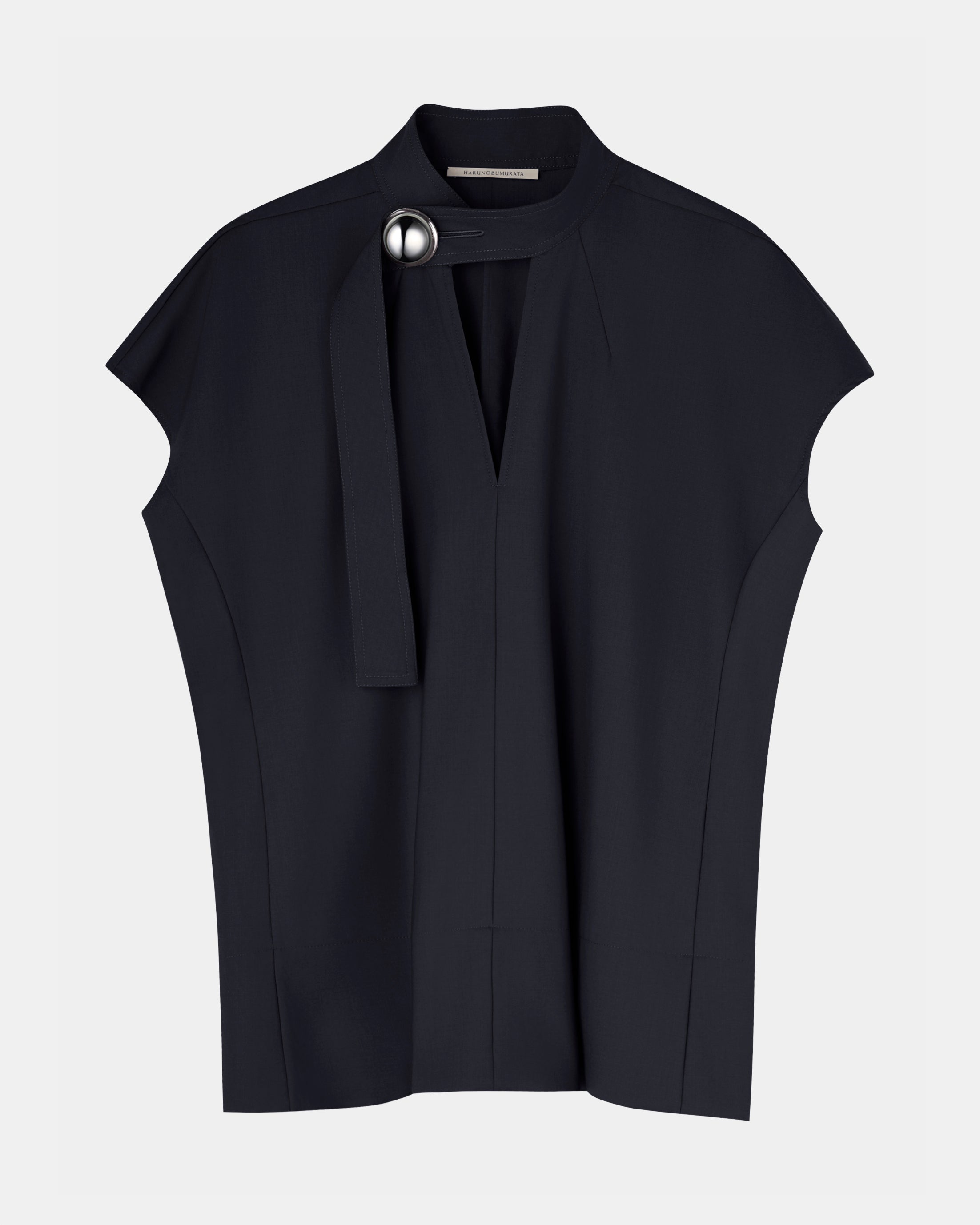 【PRE ORDER】HEPBURN SL - WOOL SLEEVELESS BUTTON TOP