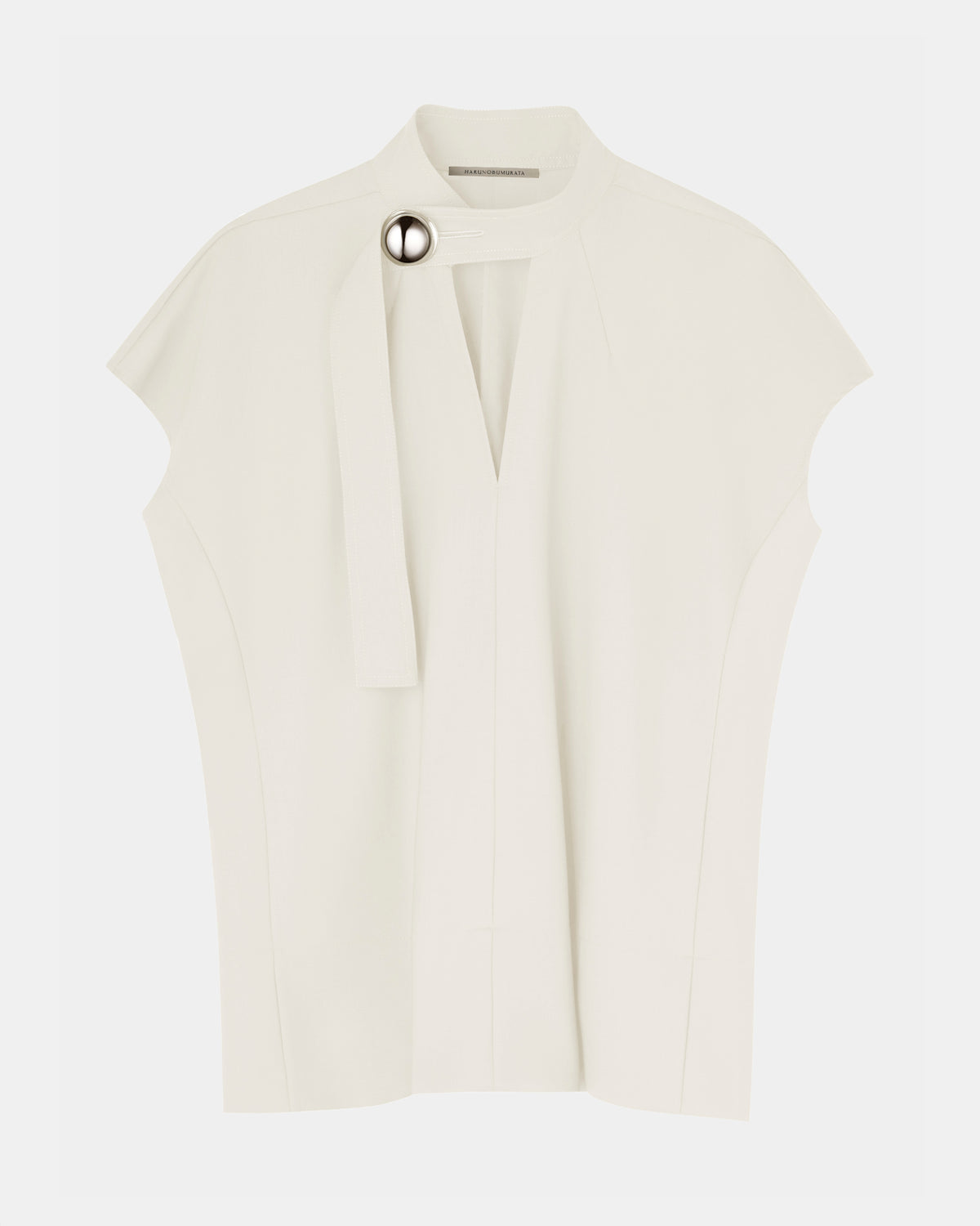 HEPBURN SL - WOOL SLEEVELESS BUTTON TOP (SOLD OUT) – HARUNOBUMURATA