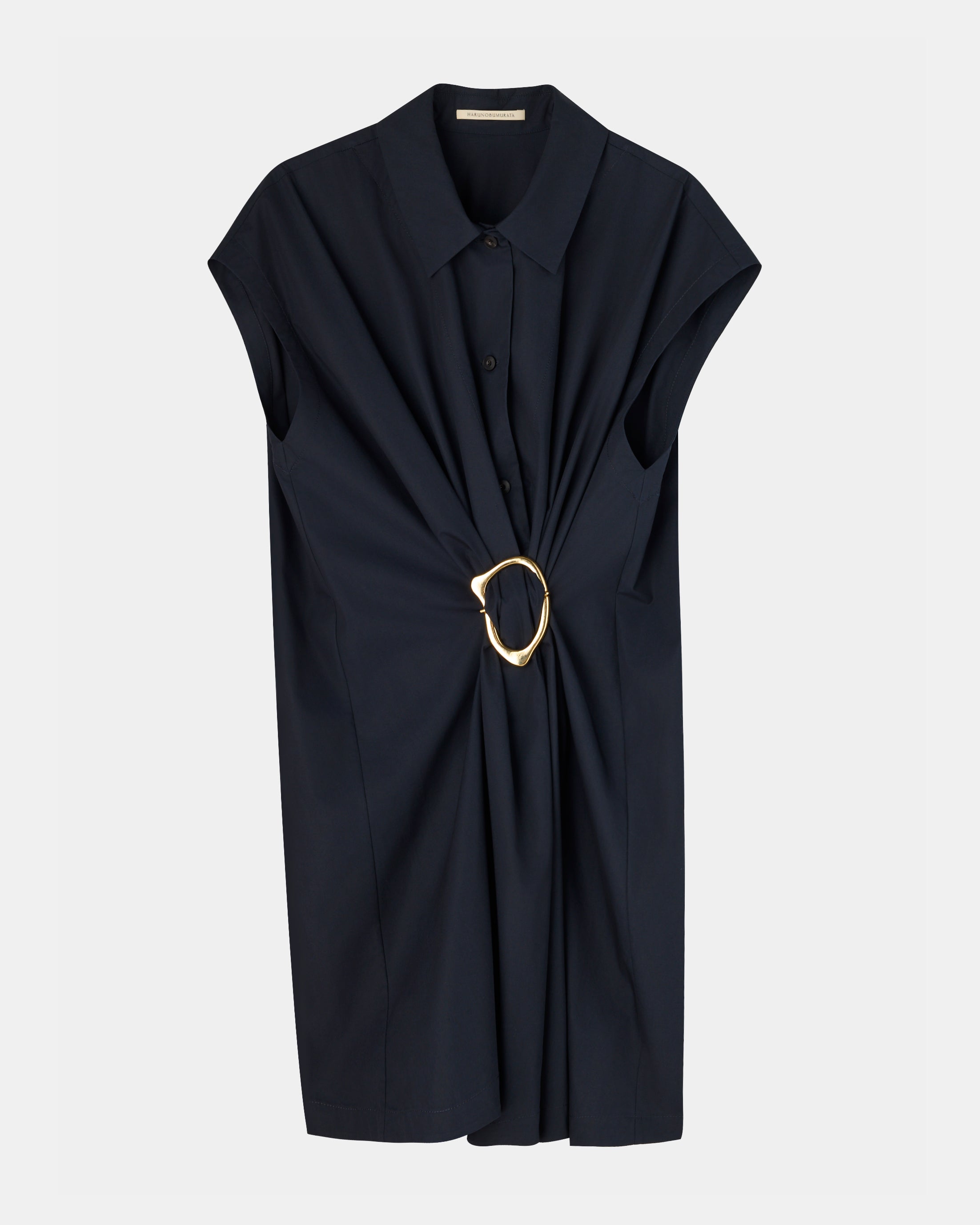 【PRE ORDER】NOA - COTTON GATHERED TOP WITH BUCKLE
