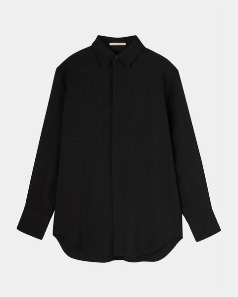 NAVIA - REMOVABLE COLLAR VISCOSE SHIRT