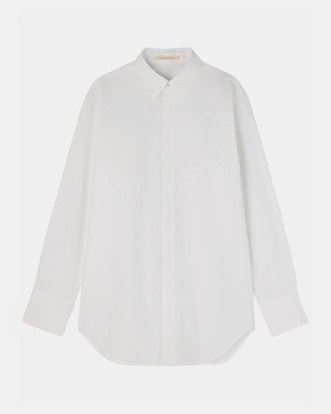 【PRE ORDER】NAVIA - REMOVABLE COLLAR COTTON SHIRT