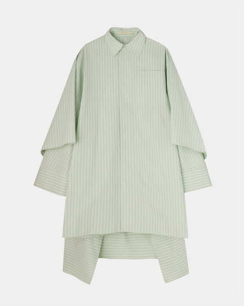 【PRE ORDER】NERIS - MULTI-WAY OVERSIZE STRIPE SHIRT