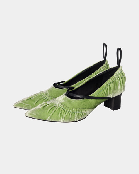 【PRE ORDER】NEXIS - POINTED TOE VELVET SHOES