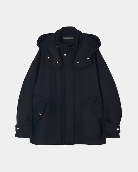MARISA - HOODED WOOL COAT