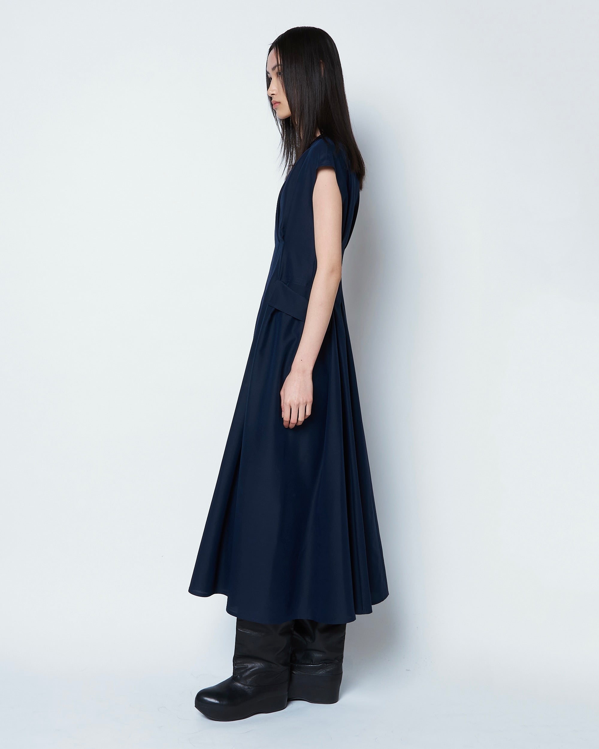 【COMING SOON】OASIS - POCKET DETAIL WOOL SILK DRESS