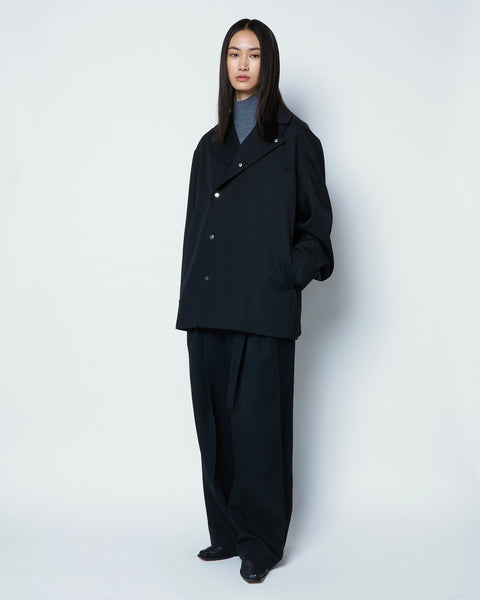 【PRE ORDER】ONDREA - STAND COLLAR WOOL JACKET