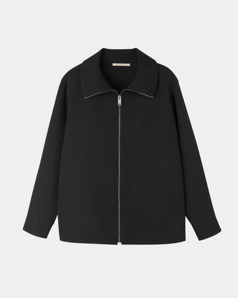 OSLO - ZIP UP WOOL BLOUSON