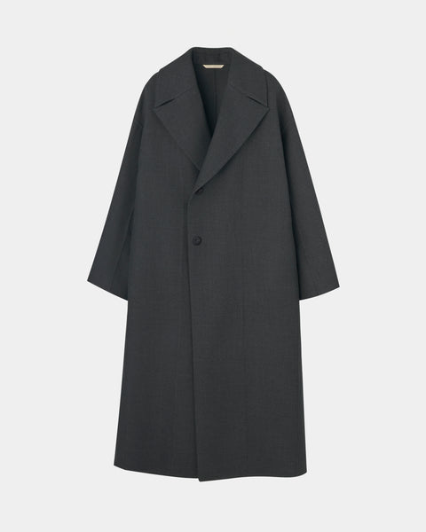 OLIVET - DOUBLE FACE MINIMAL WOOL COAT