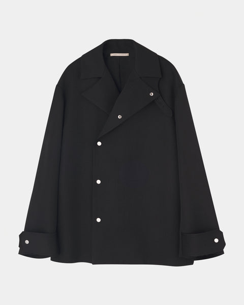 【PRE ORDER】ONDREA - STAND COLLAR WOOL JACKET
