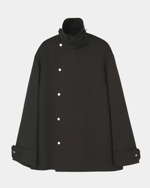 ONDREA - STAND COLLAR WOOL JACKET