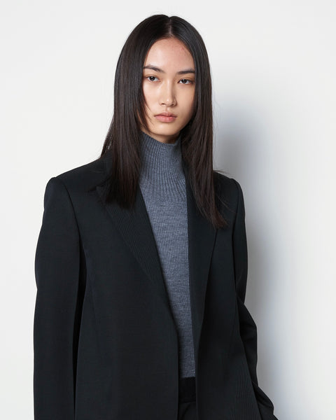 OLGA - MINIMAL DETAIL WOOL JACKET( SOLD OUT)