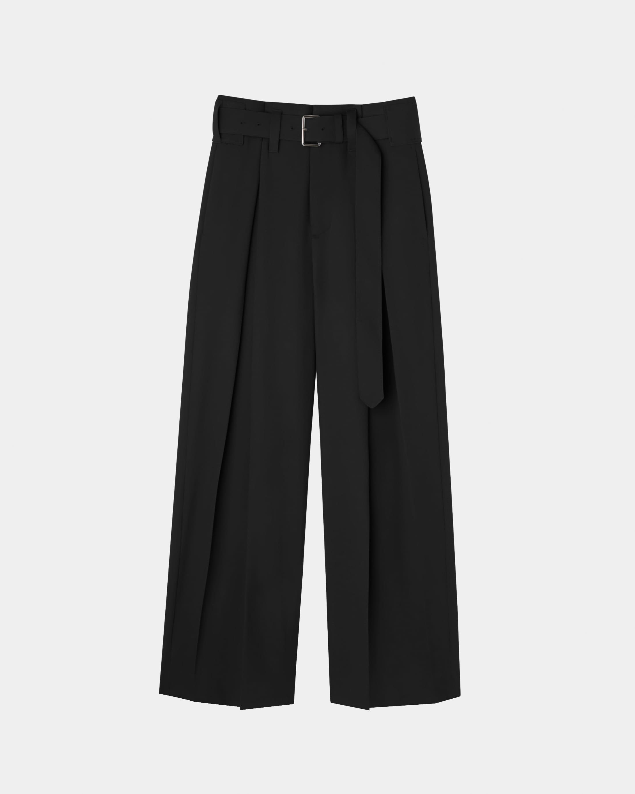 【PRE ORDER】ODETTE - SUMMER WOOL BELTED PANTS