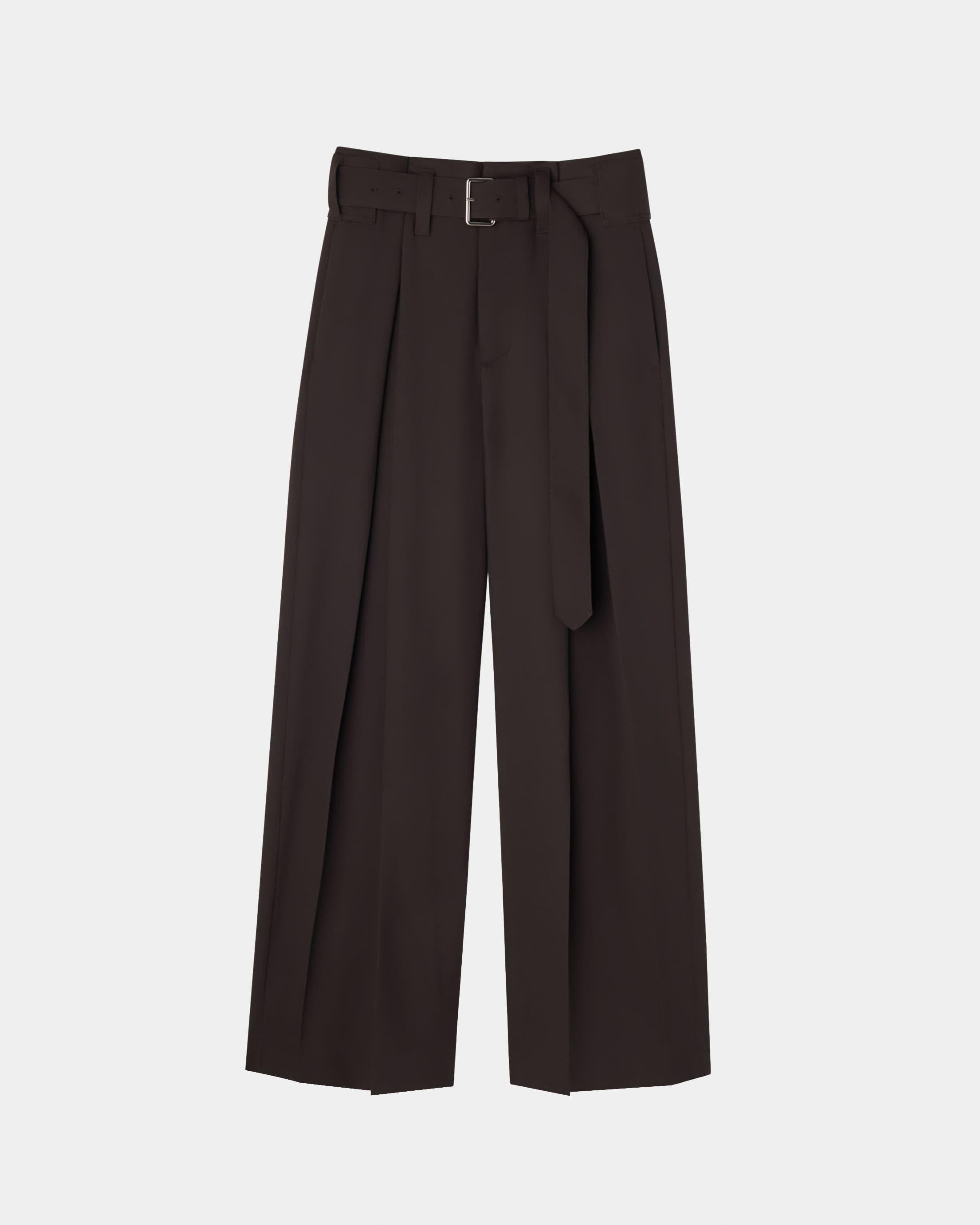 【PRE ORDER】ODETTE - SUMMER WOOL BELTED PANTS