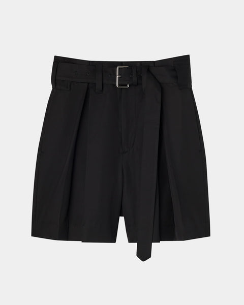 【PRE ORDER】PAUL - SUMMER WOOL BELTED SHORT PANTS
