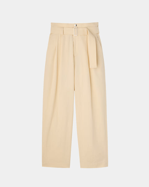 【PRE ORDER】PAT - COTTON BELTED PANTS