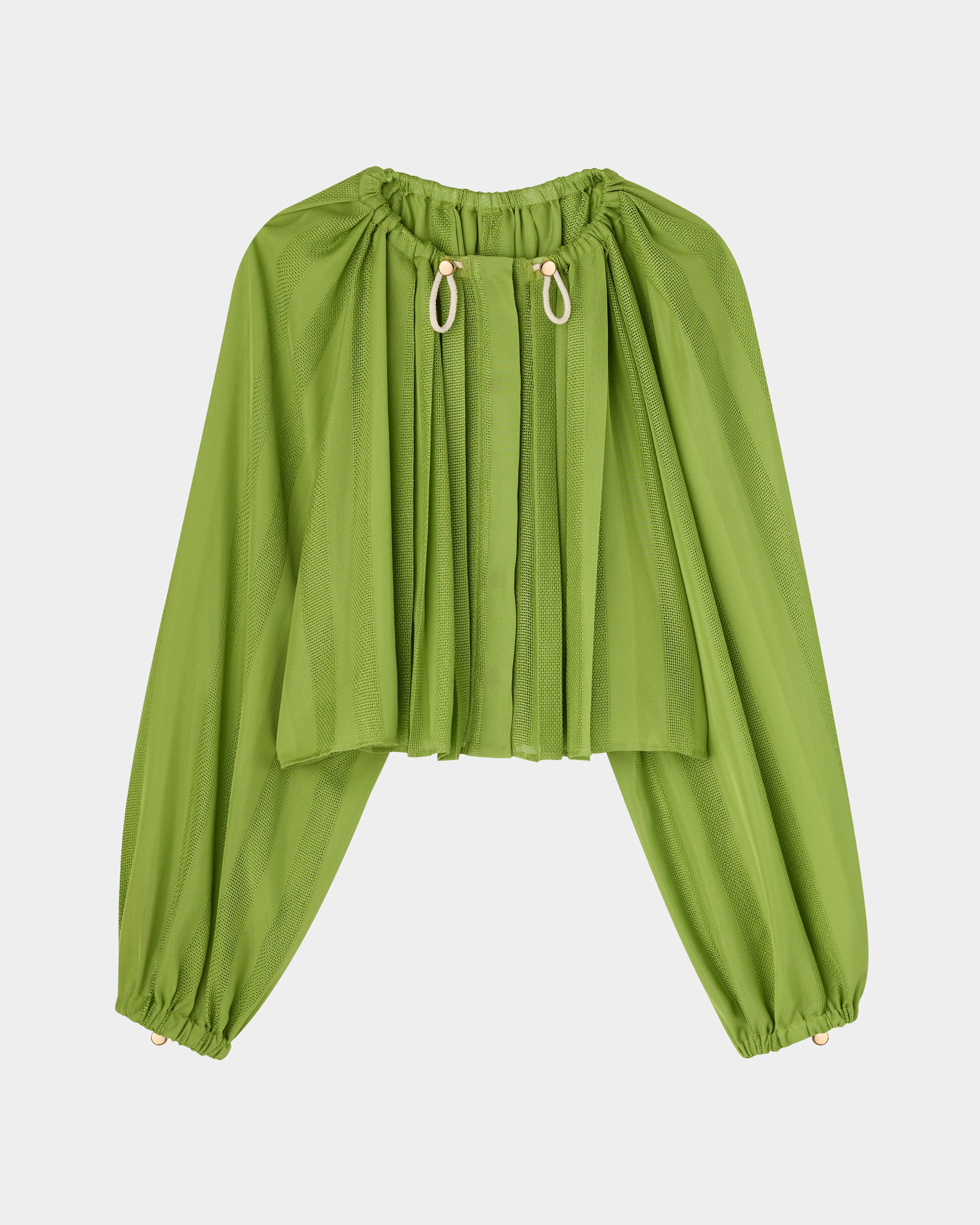 【PRE ORDER】PESTO - GATHERED DRAPE SUMMER JACKET