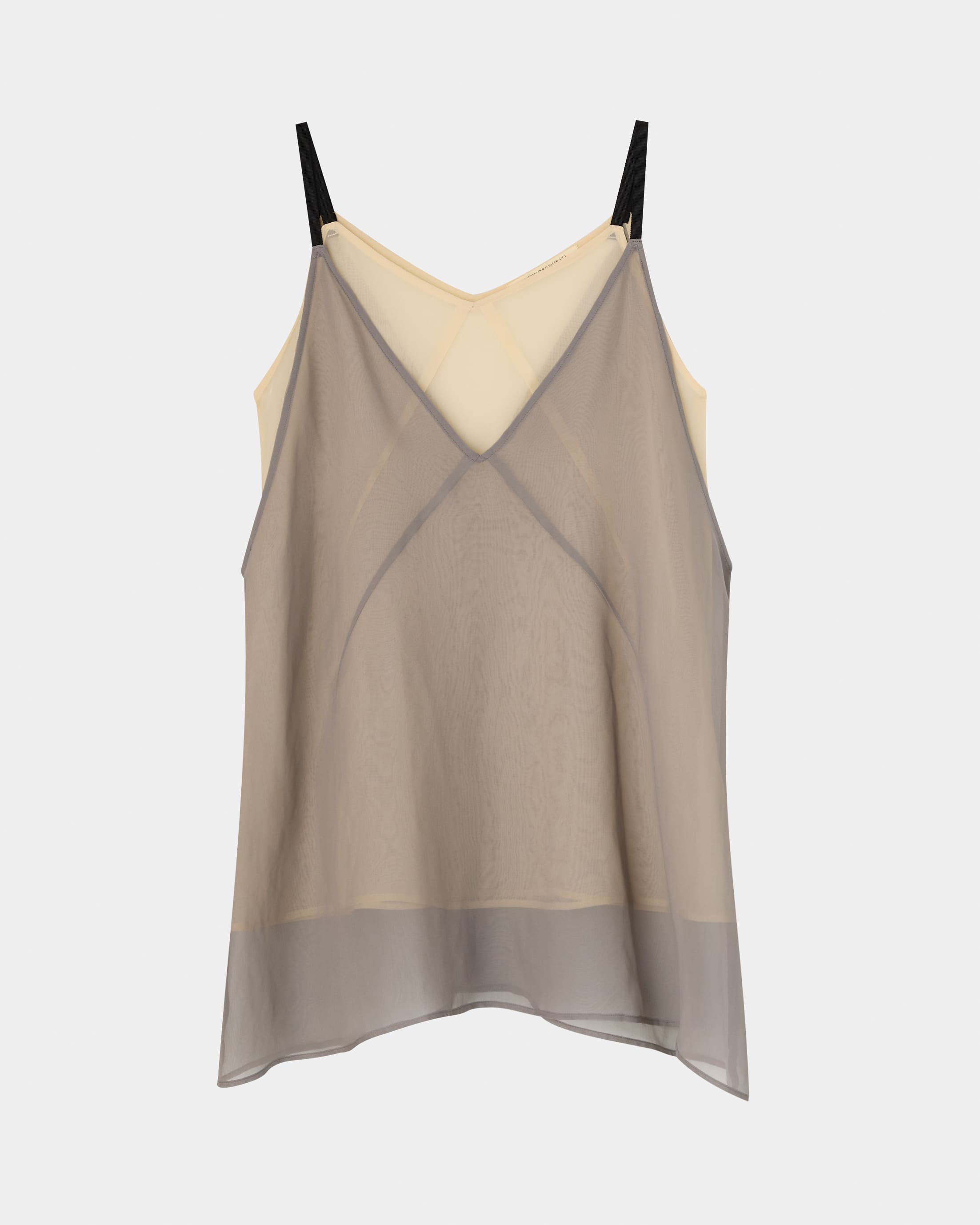 【PRE ORDER】PIA - SHEER LAYERED SILK TOP