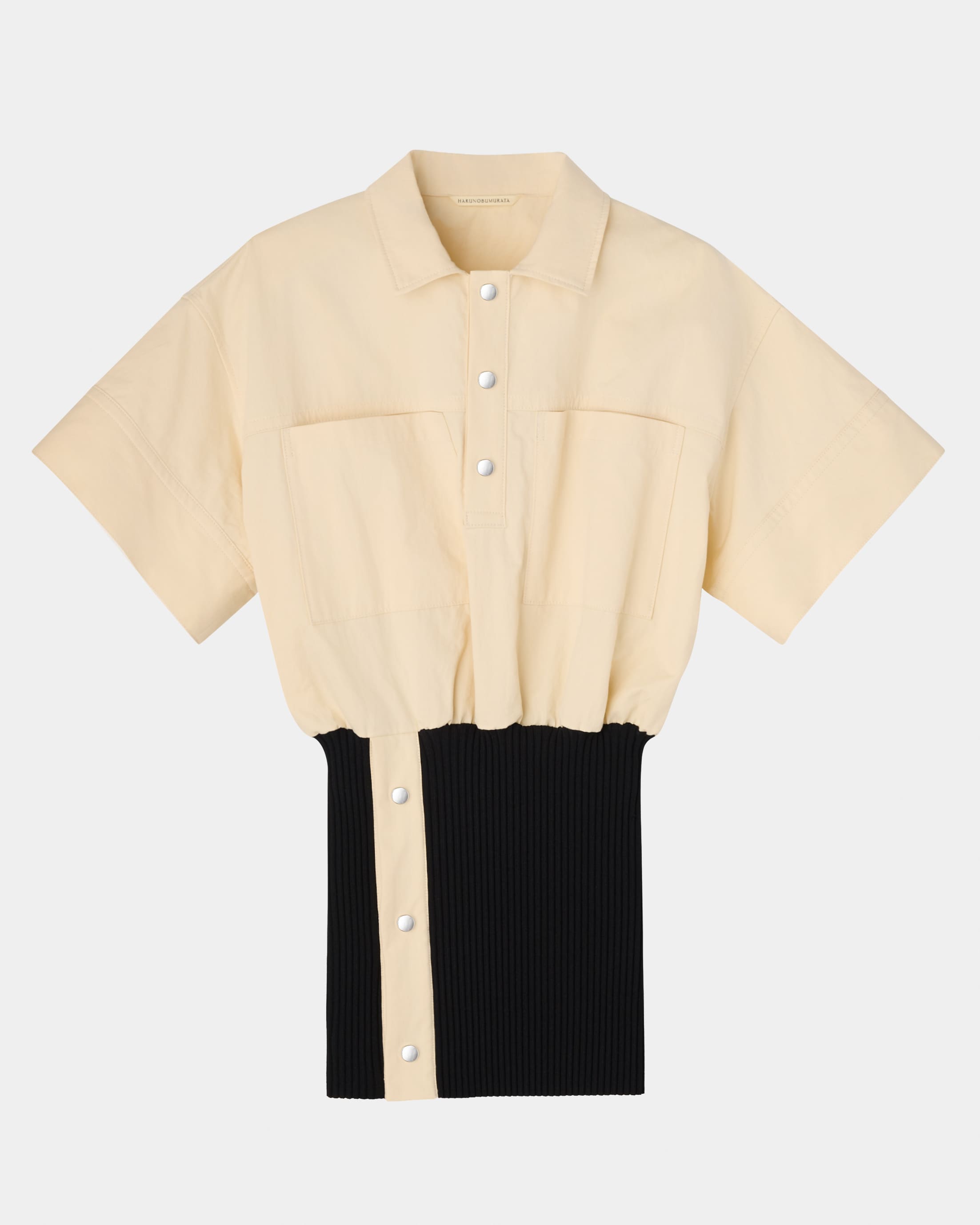 【PRE ORDER】PORTIA - RIB PANEL UTILITY SHIRT