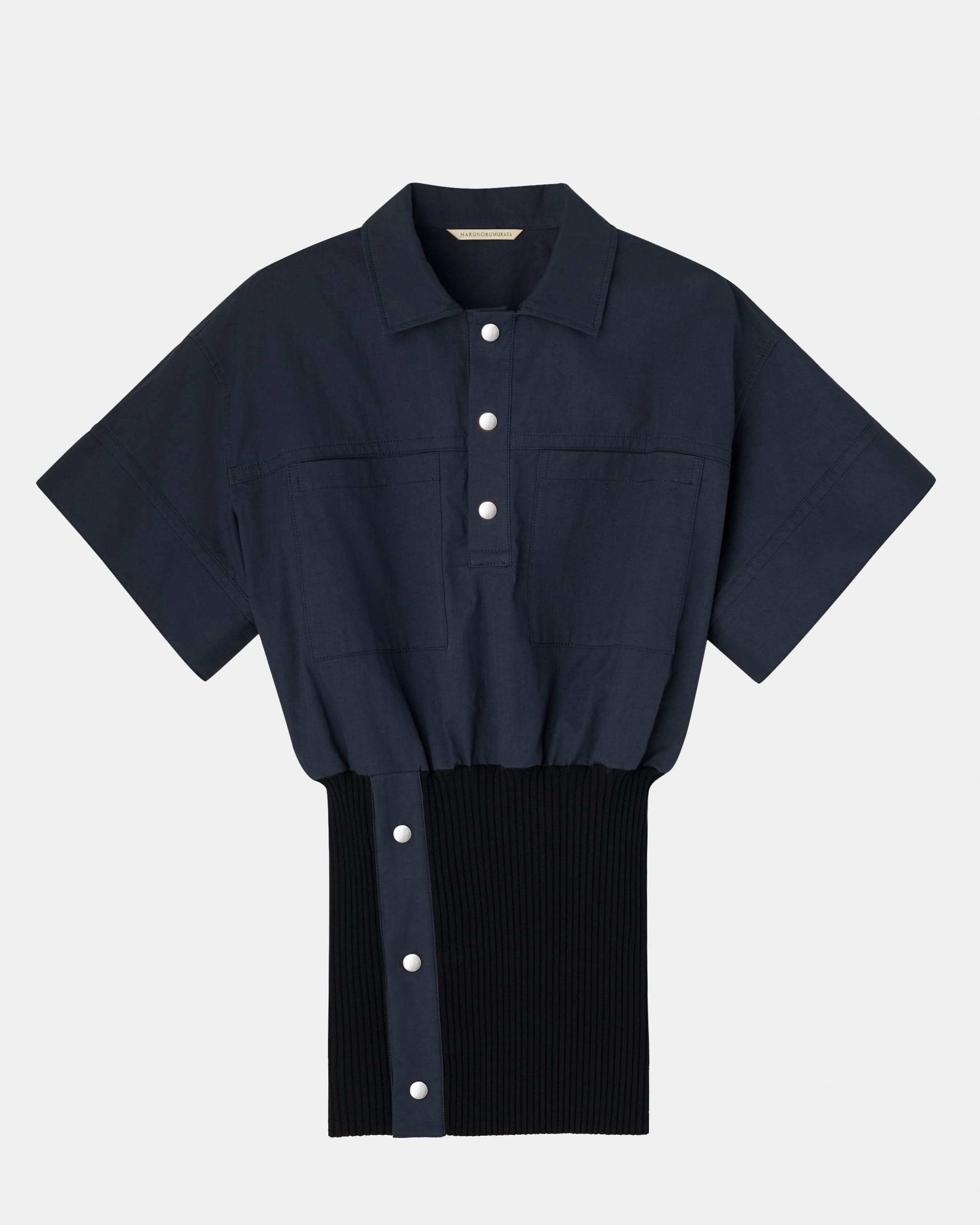 【PRE ORDER】PORTIA - RIB PANEL UTILITY SHIRT