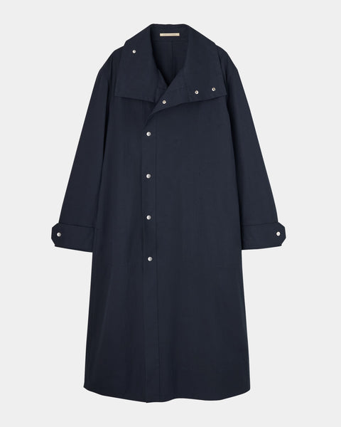 【PRE ORDER】PRIMAVERA - COTTON STAND COLLAR SPRING COAT