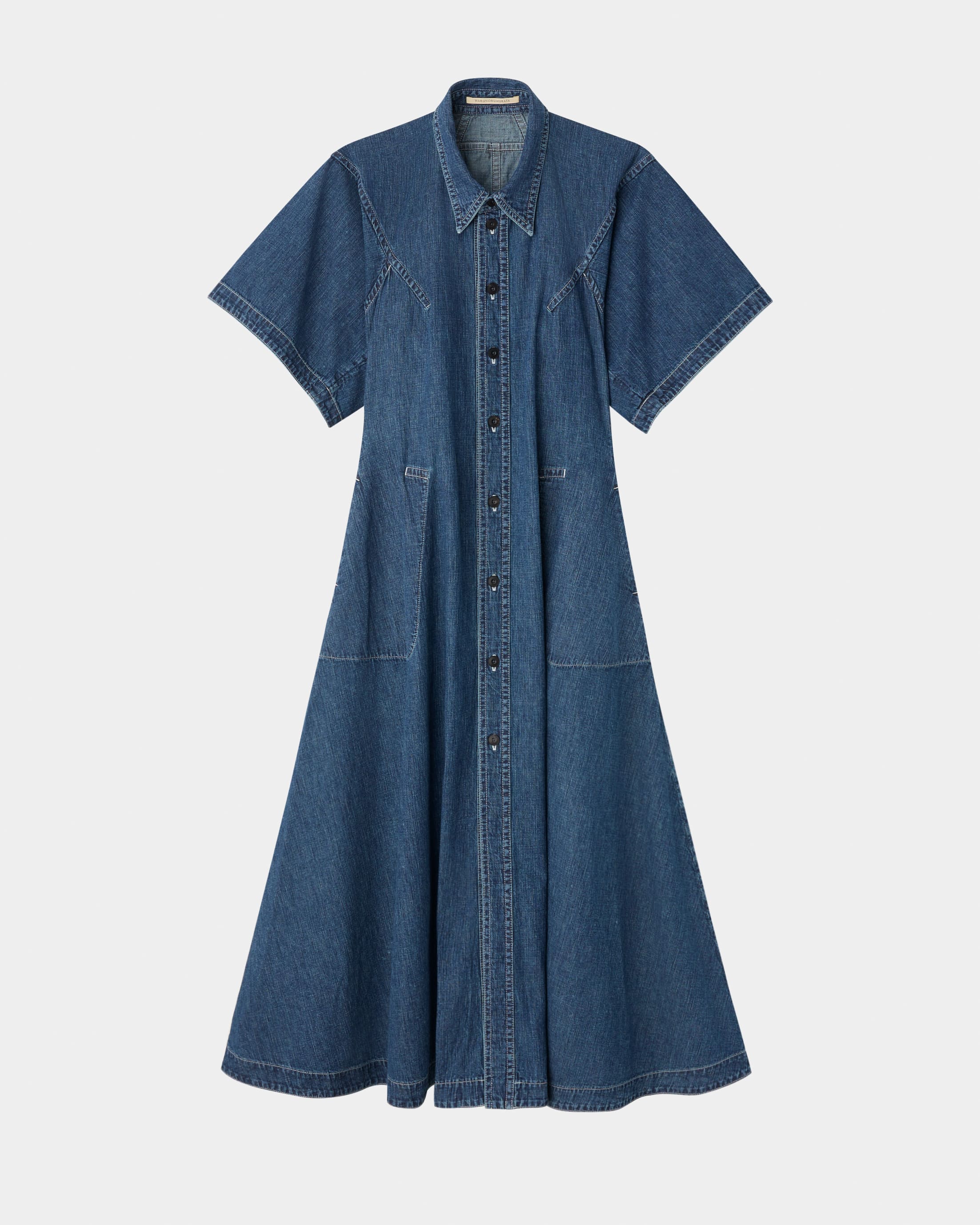 【PRE ORDER】POSY - STRUCTURED DENIM SHIRT DRESS