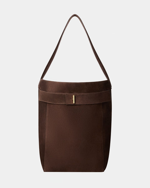 【PRE ORDER】PORTOFINO - SUEDE BELTED TOTE BAG